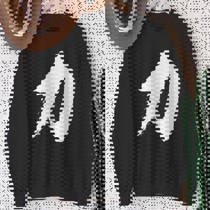 【力】一文字 漢字 日本語 毛筆 書道 筆文字 言葉 和柄 日本 かっこいい お土産 海外 おもしろ 面白い 文字入り スウェットシャツ 年配の女性への贈り物