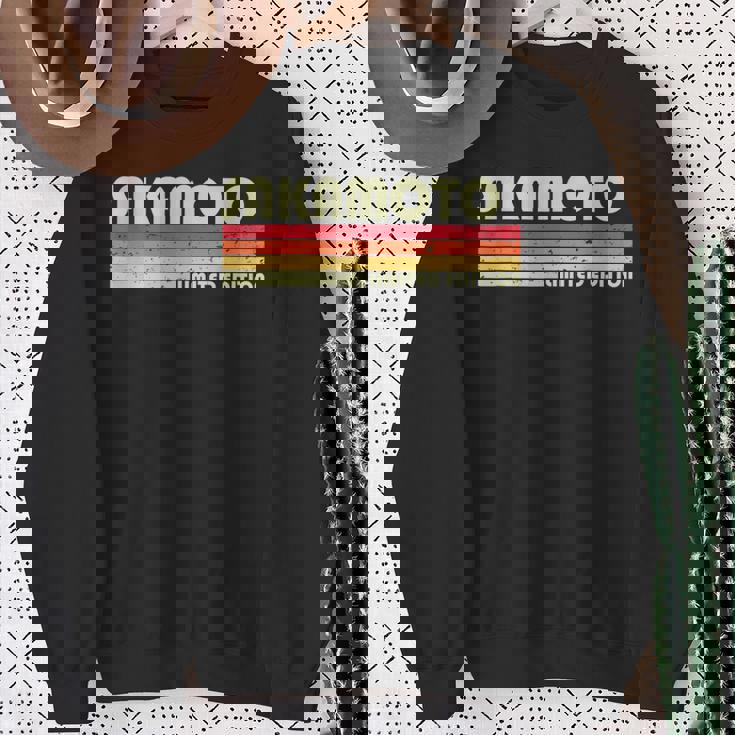 【坂本 坂元 さかもと】名前 名字 家族お揃い ギャグ ネタ ウケ狙い 贈り物 ギフト 面白い おもしろ スウェットシャツ 年配の女性への贈り物