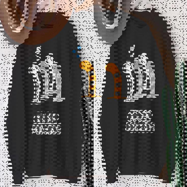 あなごフレンズ《チンアナゴ & ニシキアナゴ》【どうぶつフレンズ】水族館 ゆるくて かわいい 面白 動物 イラスト スウェットシャツ 年配の女性への贈り物