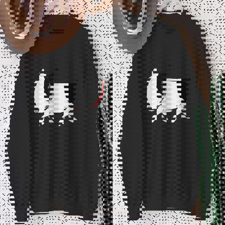 い〜ぬ 白 スウェットシャツ 年配の女性への贈り物