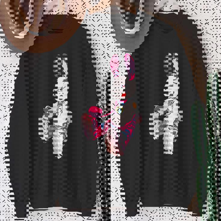 うさぎ星人ピンクちゃん スウェットシャツ 年配の女性への贈り物