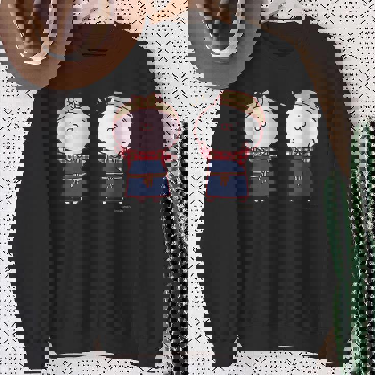 うさまる うさまるとうさこ ダークカラー スウェットシャツ 年配の女性への贈り物