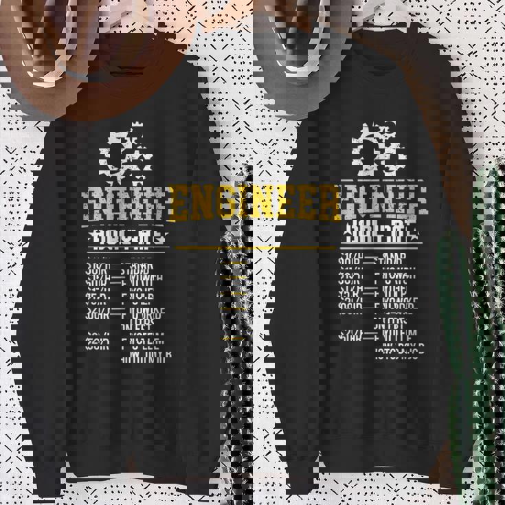 おかしいエンジニア時給工学設計労務レート スウェットシャツ 年配の女性への贈り物