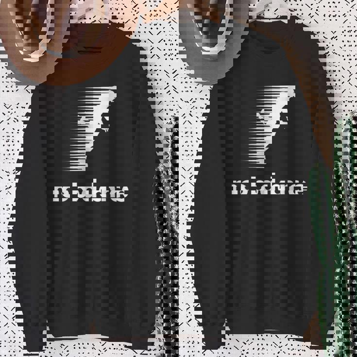 おかしな言い方 ノーバランス アンバランス クール スウェットシャツ 年配の女性への贈り物