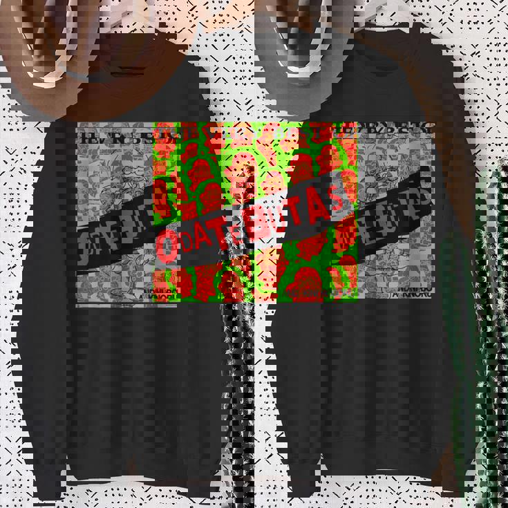 おだてブタがいっぱい デザインa スウェットシャツ 年配の女性への贈り物