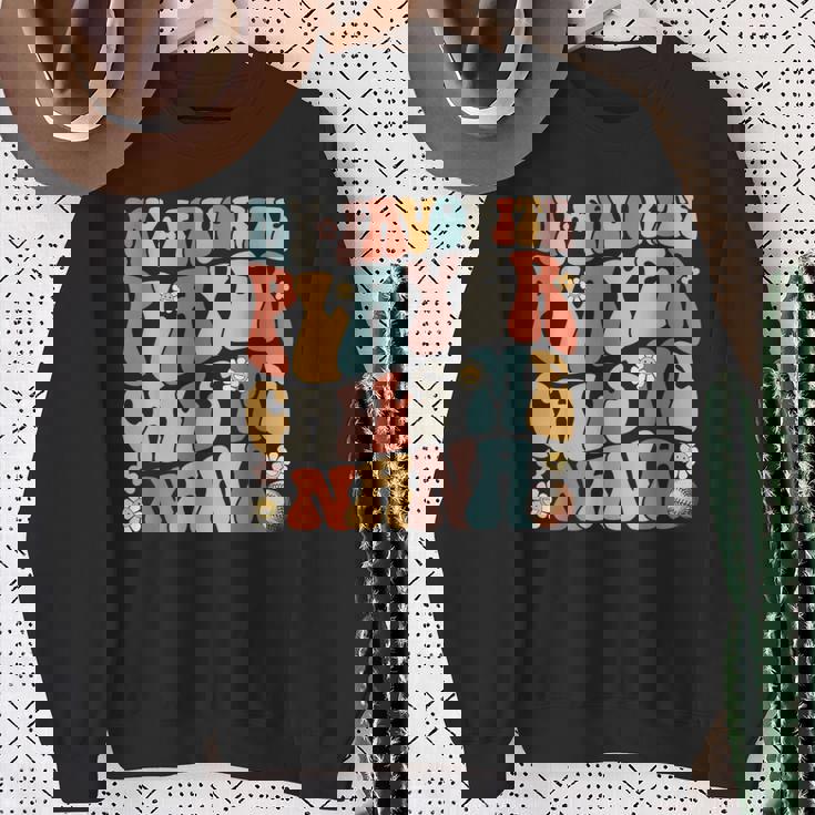 お気に入りの野球選手が私をナナと呼ぶ母の日。 スウェットシャツ 年配の女性への贈り物