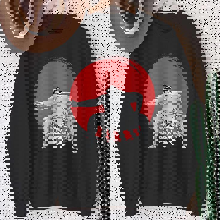 お相撲さん、力士 スウェットシャツ 年配の女性への贈り物