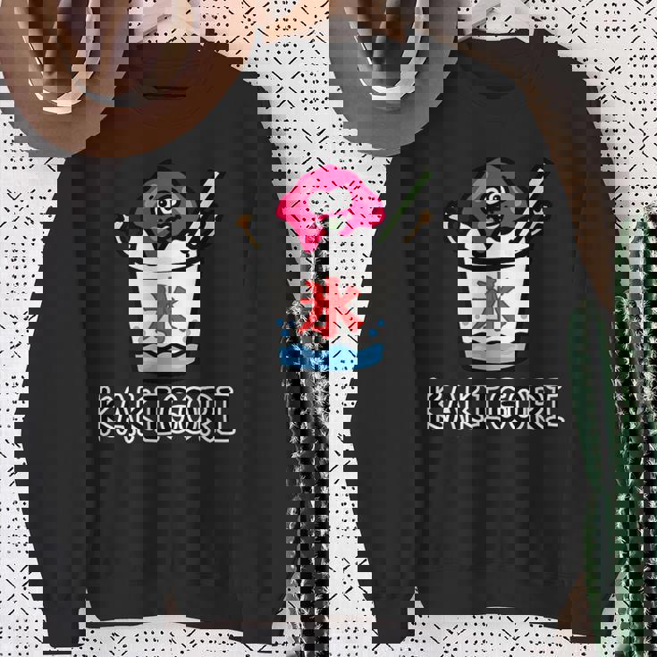 かき氷さんいちご スウェットシャツ 年配の女性への贈り物