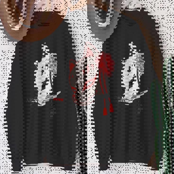 かたな付きキツネマスク スウェットシャツ 年配の女性への贈り物