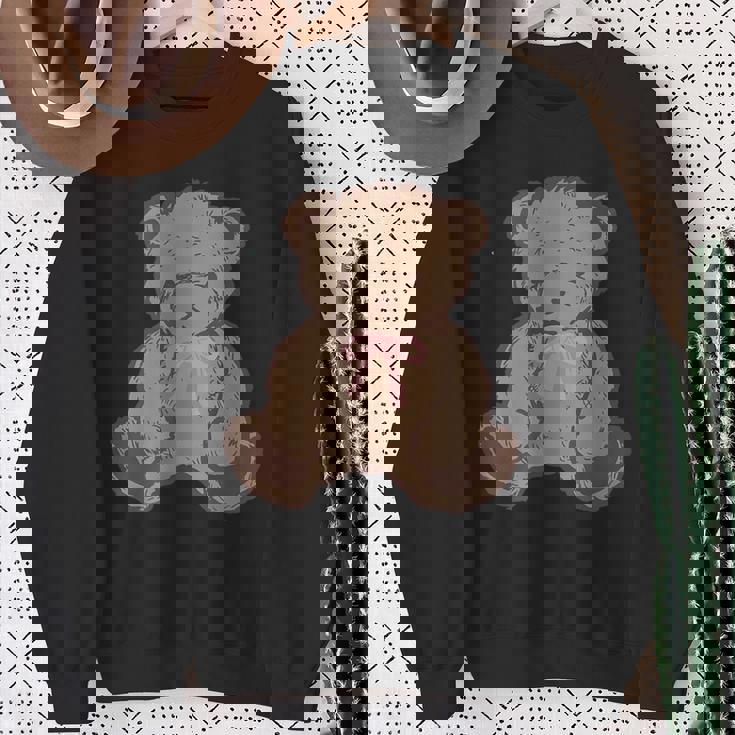 かわいいテディベア スウェットシャツ 年配の女性への贈り物