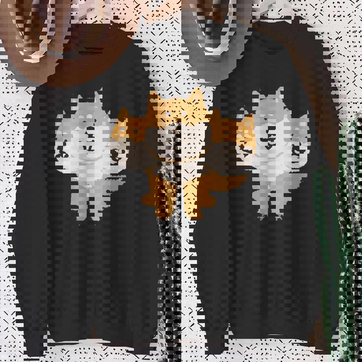 しばベロス（ケルベロス） スウェットシャツ 年配の女性への贈り物