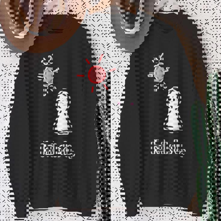 てるてる坊主 ハレルくん《晴れ》Hallelu 晴れる ぼうず【ゆるフレンズ】梅雨 かわいい キャラクター イラスト スウェットシャツ 年配の女性への贈り物