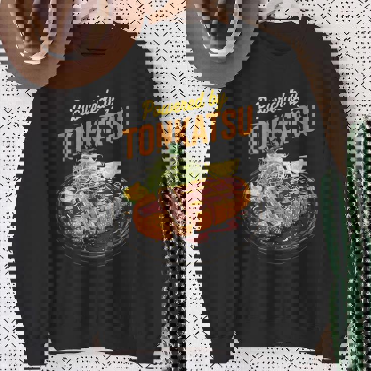 とんかつ かわいい 日本のとんかつ 日本 アニメ オタク お土産 スウェットシャツ 年配の女性への贈り物