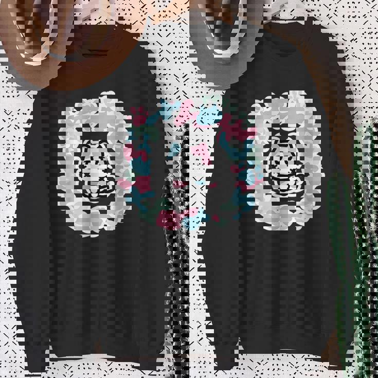 びーえするるる【Bsテレ東公式】カモフラージュ柄tシャツ（ブラック） スウェットシャツ 年配の女性への贈り物