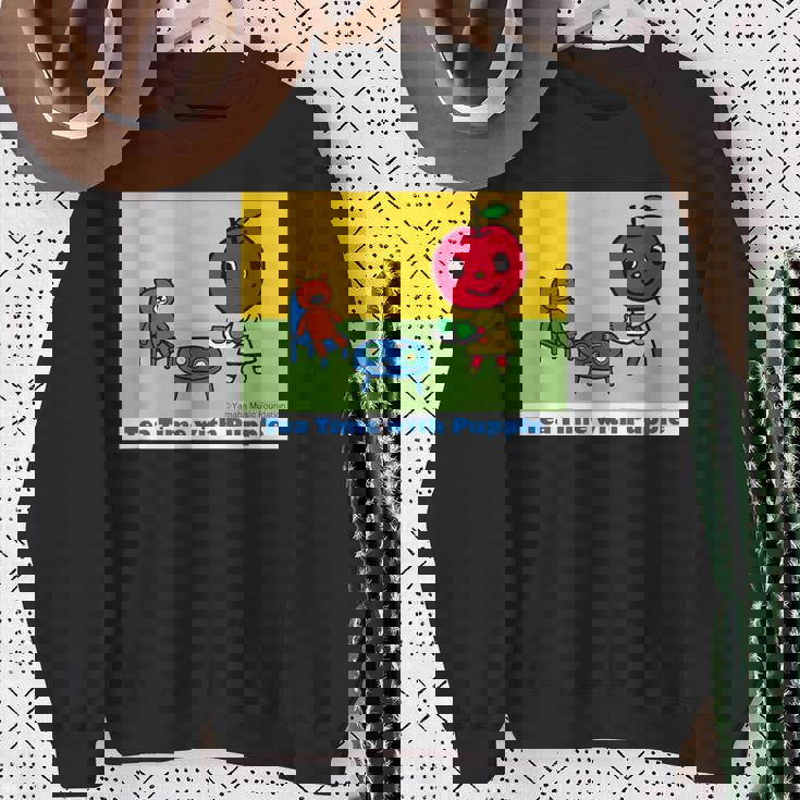 ぷっぷるとお茶会しよう！ スウェットシャツ 年配の女性への贈り物