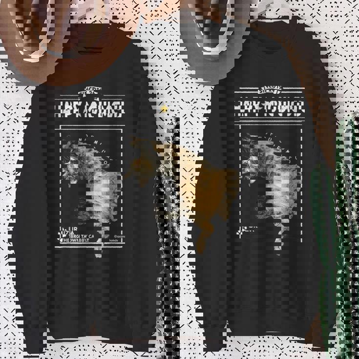 へそてんねこ、うずら 猫 へそ天 鶉 Cat スウェットシャツ 年配の女性への贈り物