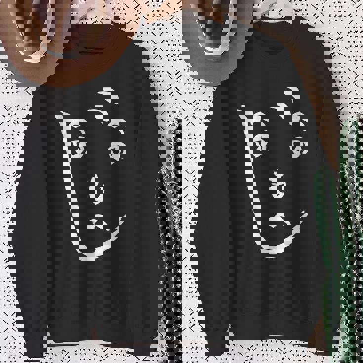 へのへのもへじ ネタ 面白いtシャツ 文字入り メンズ おもしろ 面白い 服 オリジナル おもしろグッズ 文字tシャツ スウェットシャツ 年配の女性への贈り物