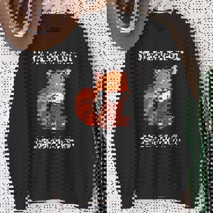 わたしはがんばらないおまえががんばれ ユニークなメッセージ 面白い おもしろ スウェットシャツ 年配の女性への贈り物