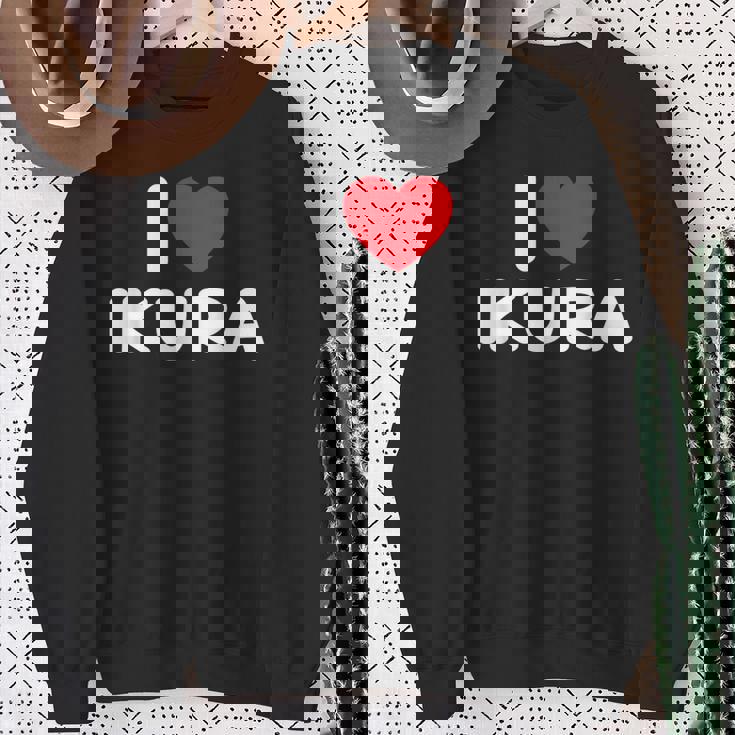 アイラブイクラ スウェットシャツ 年配の女性への贈り物