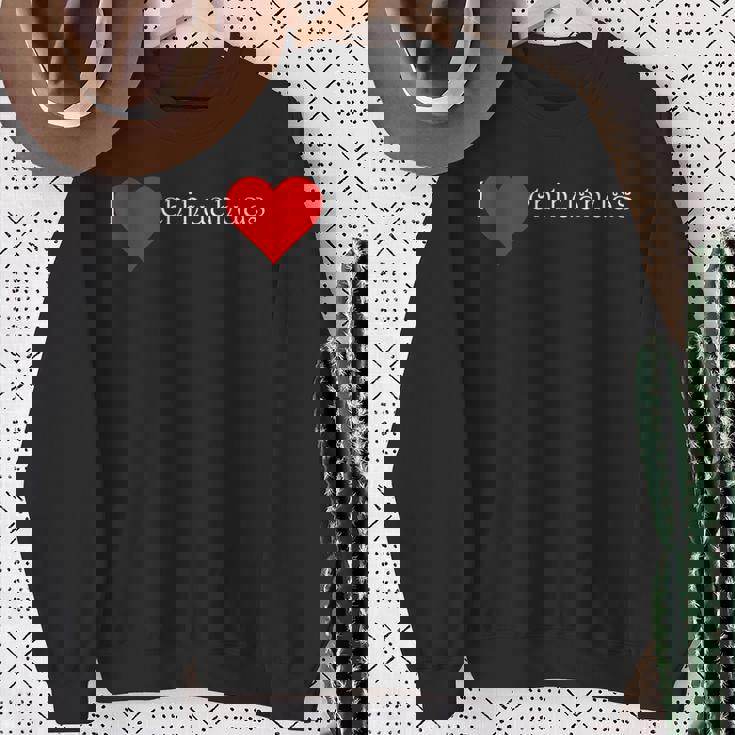 アイ・ラブ・チワワ スウェットシャツ 年配の女性への贈り物