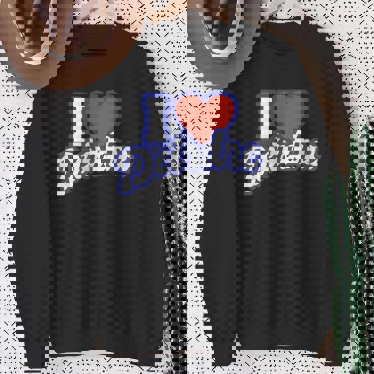 アイ・ラブ・ディアドラ スウェットシャツ 年配の女性への贈り物