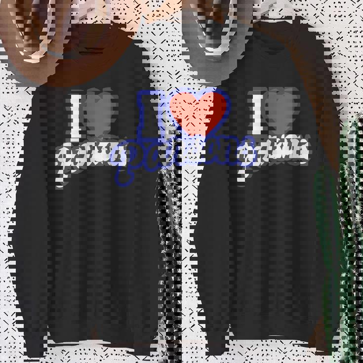 アイ・ラブ・パーソンズ スウェットシャツ 年配の女性への贈り物