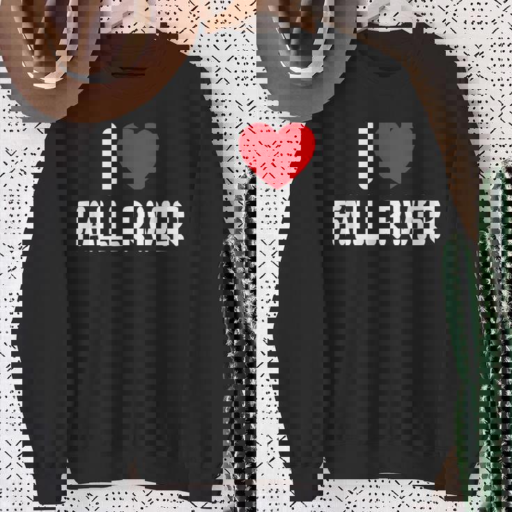 アイ・ラブ・フォール・リバー スウェットシャツ 年配の女性への贈り物