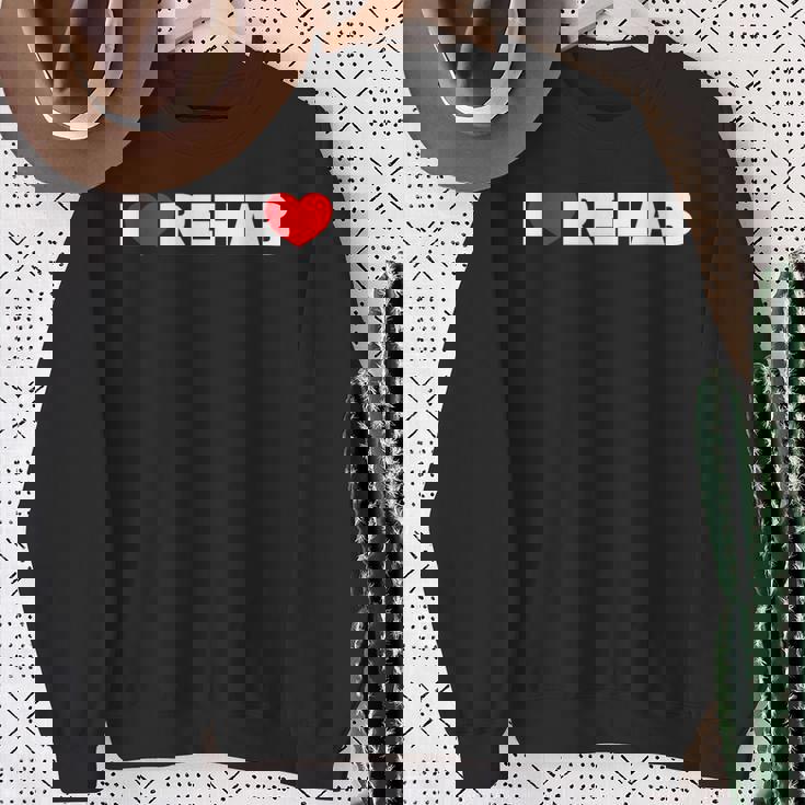 アイ・ラブ・リハビリ スウェットシャツ 年配の女性への贈り物