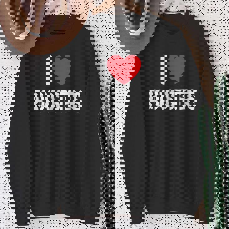 アイ・ラブ・ロードスター スウェットシャツ 年配の女性への贈り物