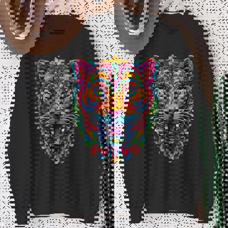 アステカ神 ジャガー ネイティブ メキシカン プライド ケツァルコアトル マヤ人 スウェットシャツ 年配の女性への贈り物