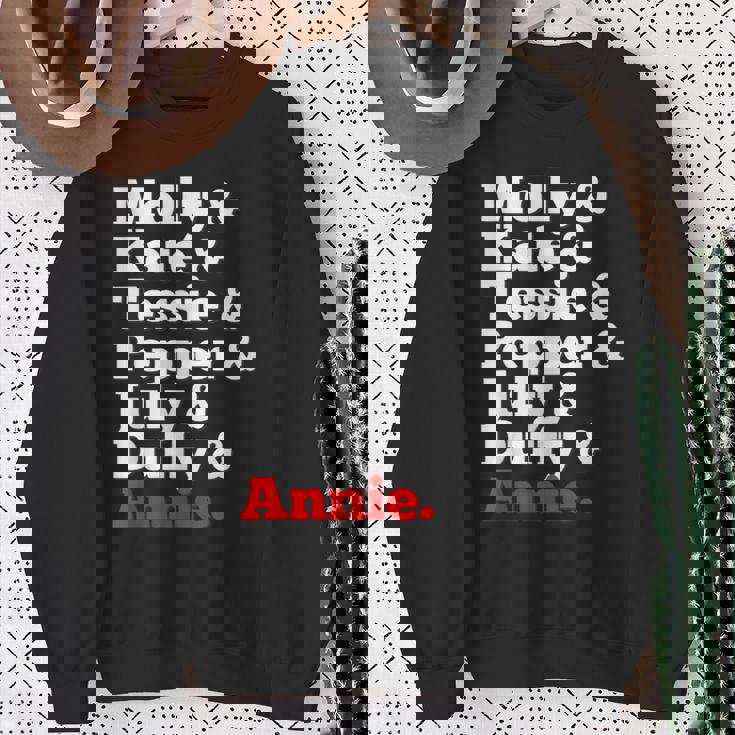 アニーの孤児たち スウェットシャツ 年配の女性への贈り物