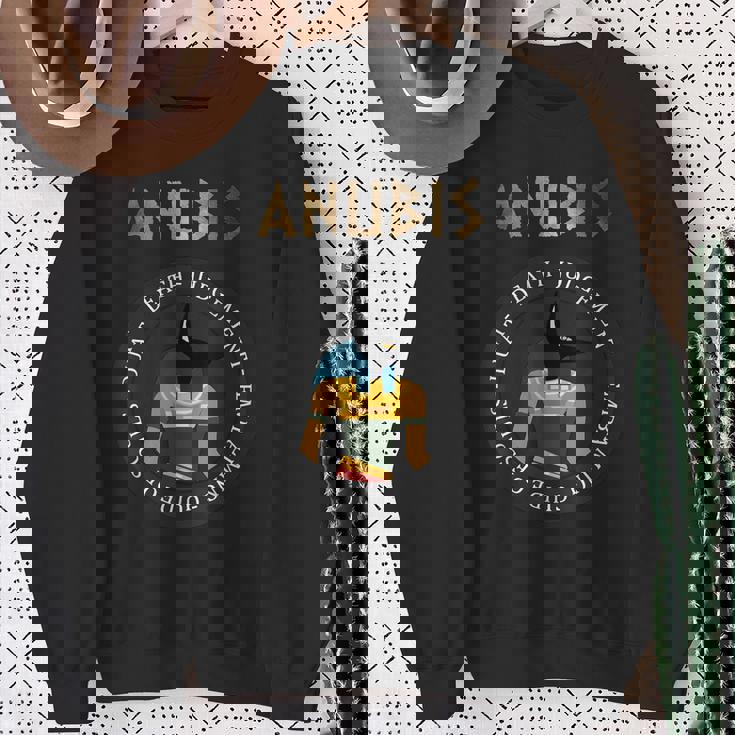 アヌビス 古代エジプトの神 エジプト神話 スウェットシャツ 年配の女性への贈り物