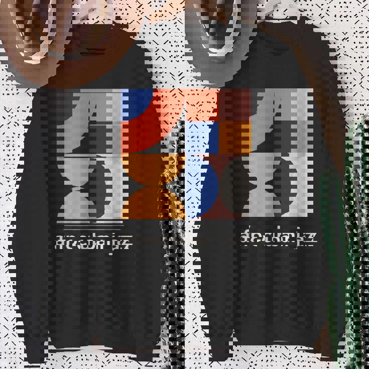 アフロキューバンジャズ ヴィンテージ ラテンジャズ ミュージックバンド スウェットシャツ 年配の女性への贈り物