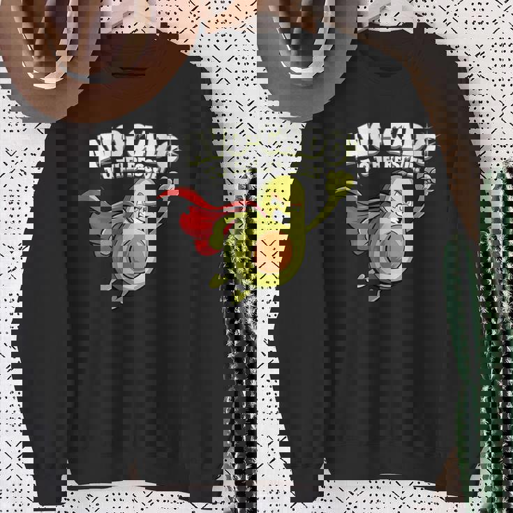 アボカド レスキュー トゥ ザ レスキュー スウェットシャツ 年配の女性への贈り物