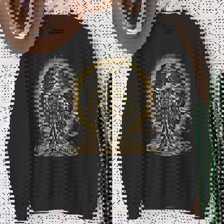 アマテラス 太陽の女神 神話 日本のアートデザイン スウェットシャツ 年配の女性への贈り物