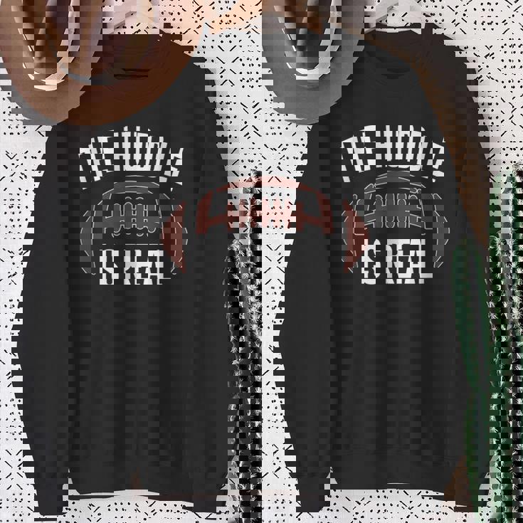 アメフトのアメフトグリッドアイアンチームファンアウトフィット スウェットシャツ 年配の女性への贈り物