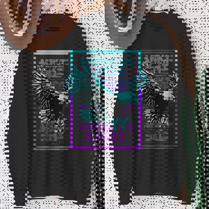 アメリカンイーグル ビンテージ レトロ アメリカンイーグル スウェットシャツ 年配の女性への贈り物