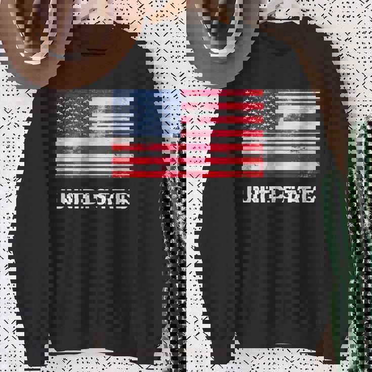 アメリカ国旗tシャツ スウェットシャツ 年配の女性への贈り物