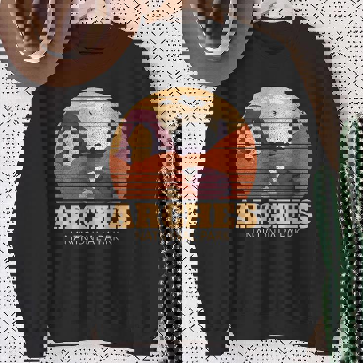 アーチーズ国立公園ユタ国立公園アーチーズ スウェットシャツ 年配の女性への贈り物