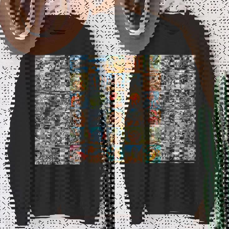 イタリアンブレインロットファニーミーム スウェットシャツ 年配の女性への贈り物