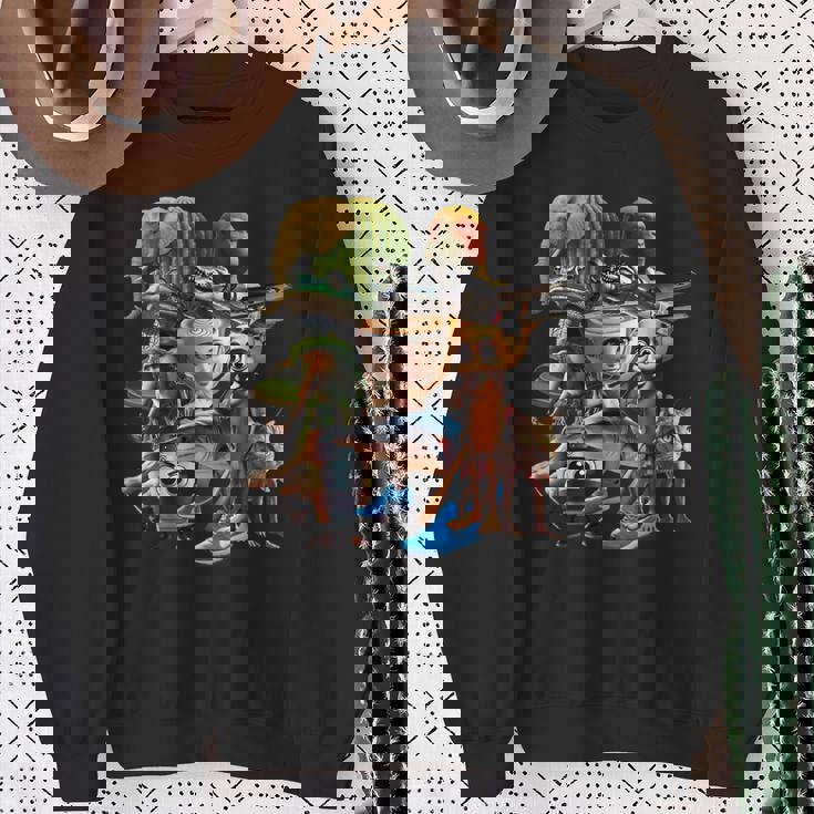 イタリアンブレインロット全キャラクター スウェットシャツ 年配の女性への贈り物