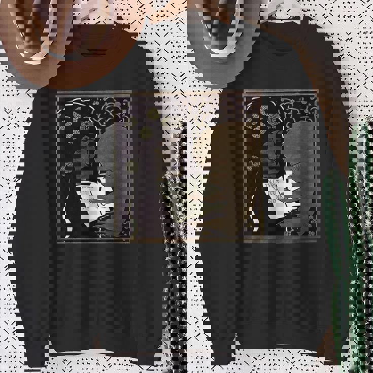 インシピット ヴィータ・ノヴァ By オーブリー・ビアズリー 1893 スウェットシャツ 年配の女性への贈り物