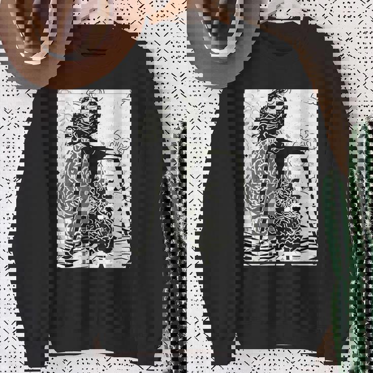 インドネシアのワヤン スウェットシャツ 年配の女性への贈り物