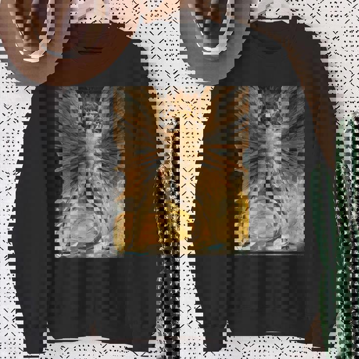 ウィリアム・ブレイク ドラゴンii アーティスト向け スウェットシャツ 年配の女性への贈り物