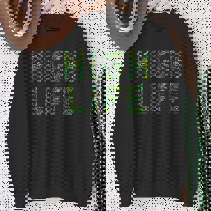 ウィードシャツ メンズ レディース ハイライフ 大麻 マリファナ 恋人 ギフト スウェットシャツ 年配の女性への贈り物