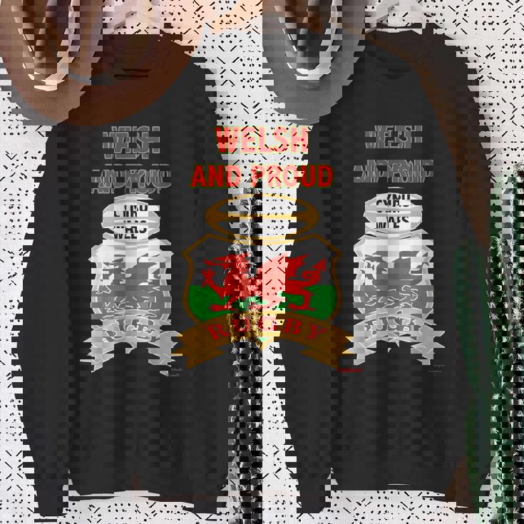 ウェールズ ラグビー ウェールズ レッドドラゴン スウェットシャツ 年配の女性への贈り物