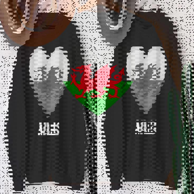 ウェールズ国旗ジャージ ウェールズ スウェットシャツ 年配の女性への贈り物