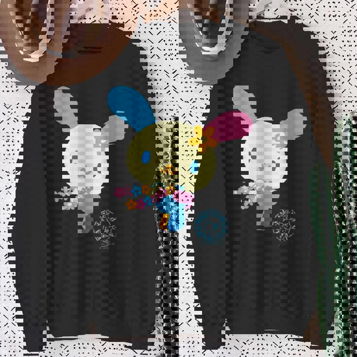 ウサハナ つながる スウェットシャツ 年配の女性への贈り物