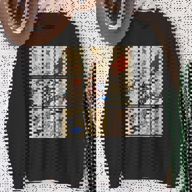 エゴン・シーレアール・ヌーボーによる有名な表現主義の肖像画 スウェットシャツ 年配の女性への贈り物