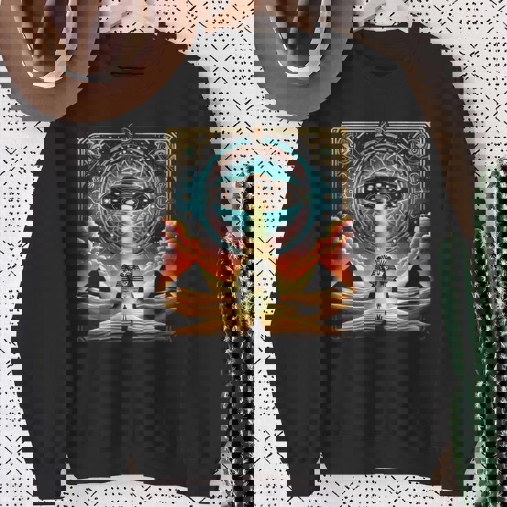 エジプトufo古代スターゲート Egypt Ufo Ancienttargate スウェットシャツ 年配の女性への贈り物